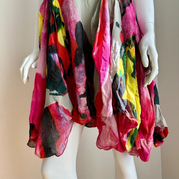 All Saints Lolita Dress Silk // US Size 6 - Picture 3 of 8